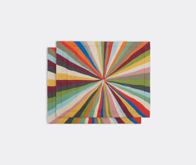 La DoubleJ 'Rainbow Rays' tablemat, set of two MULTICOLOUR LADJ23TAB918MUL