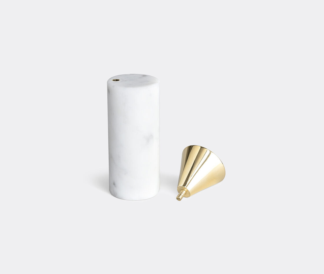 Shop Skultuna Candlelight And Scents Brass In Brass, White