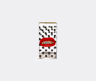 Seletti 'Shit Pois' vase, large TRANSPARENT SELE22GLA503MUL