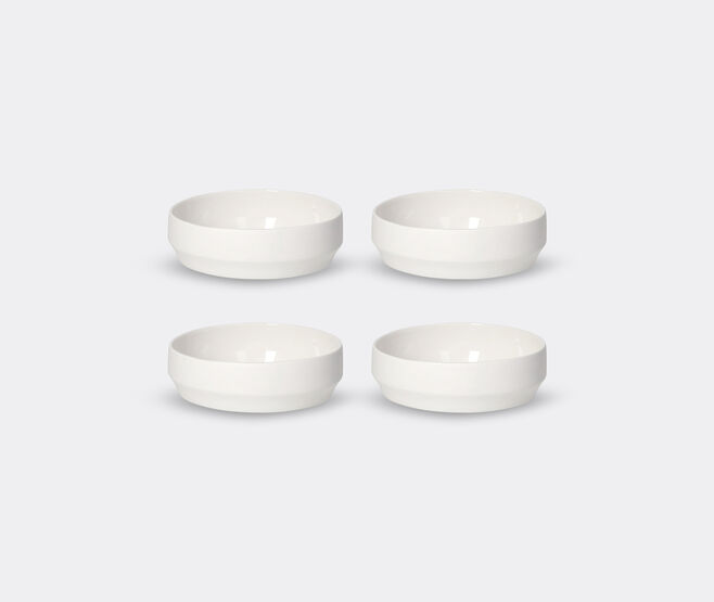 Pomax 'Kojin' cereal bowl, set of four, white WHITE POMA26KOJ407WHI