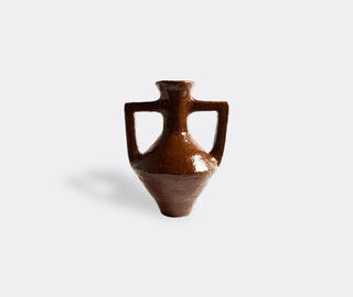 Lemon 'Vessel 6', textured stoneware clay BROWN LEMN22VES216BRW