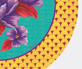 Lisa Corti 'Masonite' round placemat, set of two, azalea yellow YELLOW LICO23MAS363MUL