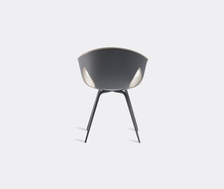 Poltrona Frau 'Ginger Ale' chair, four legs base MULTICOLOUR POFR20GIN109WHI