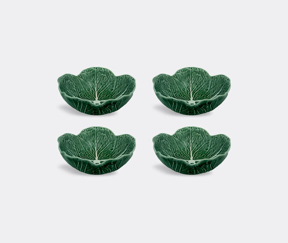 Bordallo Pinheiro 'Couve' bowl, set of four undefined ${masterID}