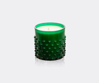 KLIMCHI 'Hobnail' candle, Christmas, dark green GREEN KLIM25CHR104GRN