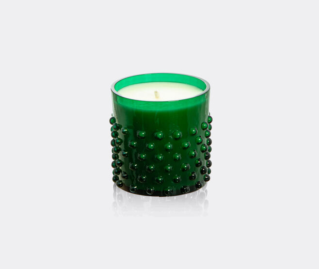 KLIMCHI 'Hobnail' candle, Christmas, dark green GREEN KLIM25CHR104GRN