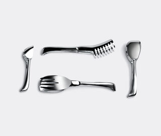 Sambonet 'Living' spaghetti tongs MULTICOLOUR SAMB15SPA940SIL