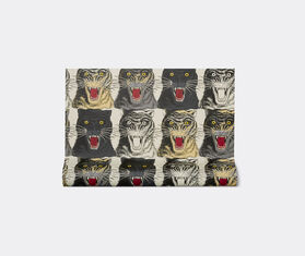 Gucci Tiger face print wallpaper WHITE GUCC18TIG199WHI