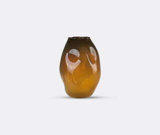 Alexa Lixfeld 'Meteorite' vase, camouflage canyon BROWN ALEX25MET191BRW