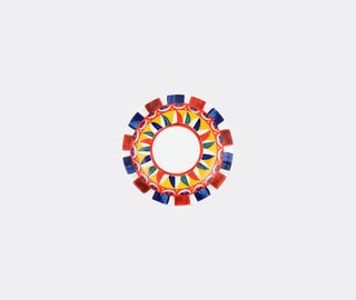 Dolce&amp;Gabbana Casa 'Carretto Siciliano' dessert plate, set of two MULTICOLOUR DGCA22SET425MUL