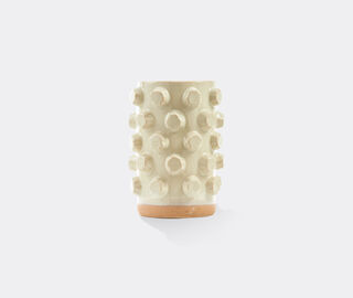 POLSPOTTEN 'Structure' vase, beige BEIGE POLS25VAS244BEI