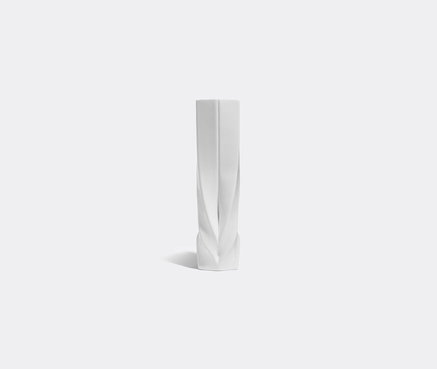 Zaha Hadid Design 'Braid' vase, tall, white WHITE ZAHA22BRA475WHI