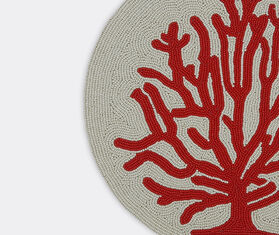 Les-Ottomans 'Coral' placemat, set of two MULTICOLOUR OTTO23PLA477MUL