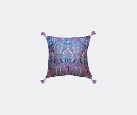 Les-Ottomans Silk cushion, paisley MULTICOLOUR OTTO20SIL337MUL
