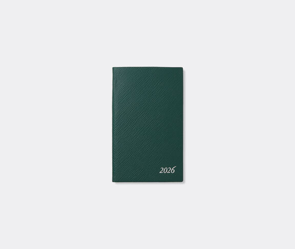 Smythson '2026 Panama' weekly diary with pocket, forest green GREEN SMYT25PAS376GRN