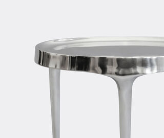 101 Copenhagen 'Phantom' table, low, chrome SILVER COPH24PHA710SIL