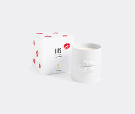 L'Objet 'Lips' candle, white WHITE LOBJ26LIP922MUL