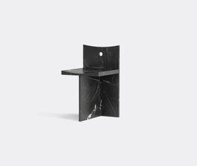 MCGANNON SAAD &#39;Thebes&#39; chair, nero marquina BLACK MCSA25THE181BLK