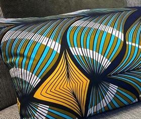 Mumutane &#39;Iki Intertwined&#39; cushion MULTICOLOUR MUMU23IKI829MUL