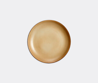L'Objet 'Terra' dinner plate, leather MULTICOLOUR LOBJ23TER329BEI