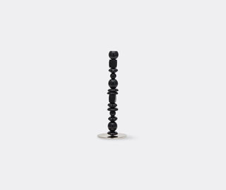 POLSPOTTEN 'Beads' candle holder, small, black BLACK POLS25CAN492BLK