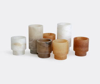 Michael Verheyden 'Tlight' tealight holder, tabac MULTICOLOUR MIVE21TLI064BRW