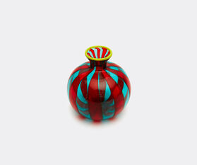 La DoubleJ 'Ciccio' vase, red and turquoise MULTICOLOUR LADJ23MIN963MUL