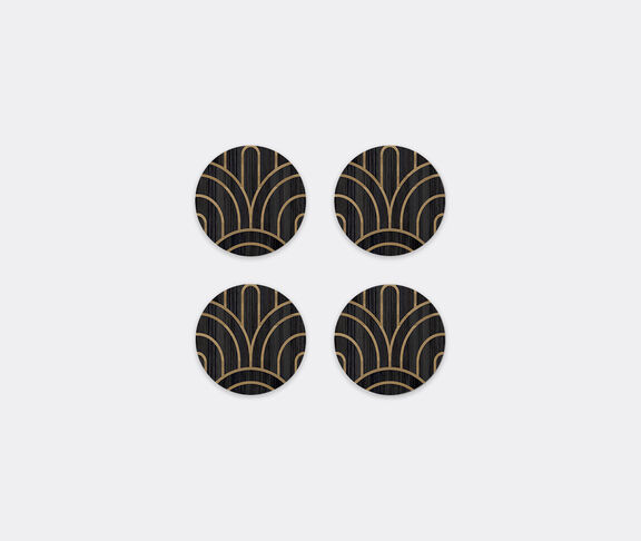 HestiaLiving Deco (Montparnasse) Round Coasters - Set Of 4 undefined ${masterID} 2