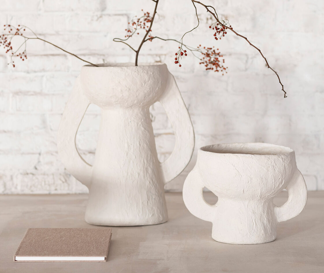 Serax Vases White Uni In White