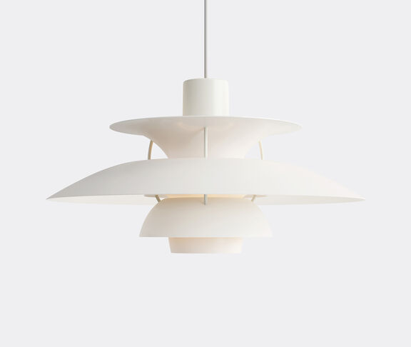 Louis Poulsen 'PH 5' pendant light, monochrome white, US plug undefined ${masterID}