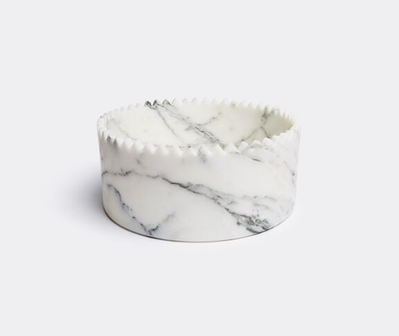 Editions Milano Triangoli Vase, White White ${masterID} 2