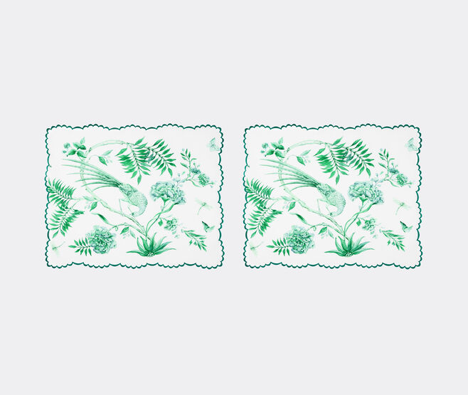 Aquazzura Casa 'Secret Garden' placemat, set of two GREEN AQUA23SEC208GRN