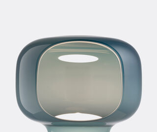 NasonMoretti 'Mini Technicolor' table lamp, avio blue and milk white MULTICOLOUR NAMO26MIN800BLU