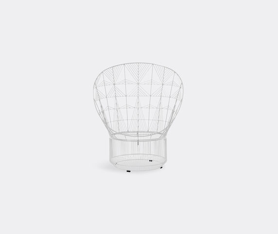 Bend Goods 'Peacock Lounge Chair', white