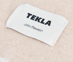 Tekla Fabrics Plaid merino wool, beige BEIGE TEFA19FIN846BEI