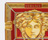 Rosenthal 'Medusa Amplified' ashtray, golden coin multicolour ROSE22MED321GOL