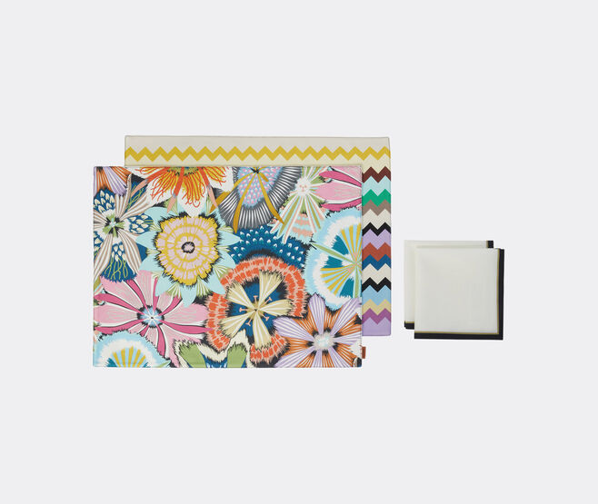 Missoni 'Alice' and 'Valparaiso' placemat and napkin, set of two, multicolor MULTICOLOUR MIHO24ALI796MUL