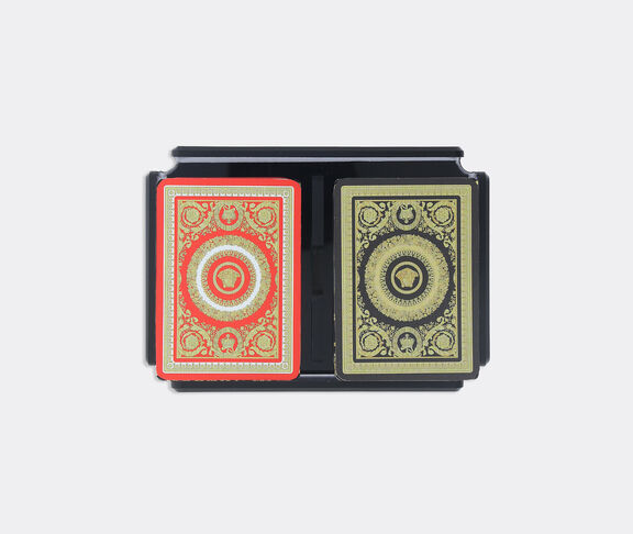 Versace Playing Cards (2 Card Decks - 55 Cards Each) Barocco Multicolor ${masterID} 2