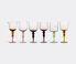 Bitossi Home Set of six glasses, amber/pink  BIHO19DIS765PIN