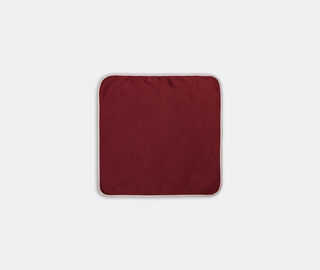 La DoubleJ 'Rainbow Vino' large napkin, set of two RED LADJ22LAR892RED