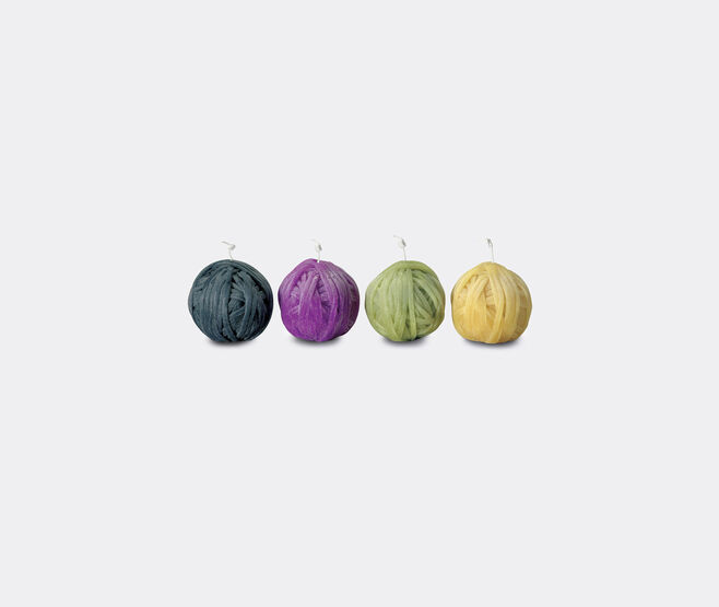 Missoni 'Gomitolo' multicolour candles, set of four BLUE MIHO20SMA406MUL