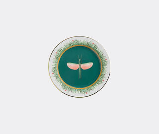 La DoubleJ 'Libellula' dinner plate, set of two MULTICOLOUR LADJ23DIN062MUL