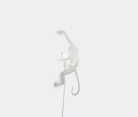 Seletti Resin Lamp Monkey Lamp-Us Cm.37X20,5 H.76,5 - Hanging #05 WHITE ${masterID} 2