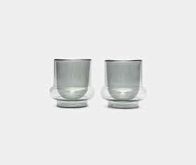 Tom Dixon &#39;Bump&#39; coffee cup, set of two, green and grey MULTICOLOUR TODI24BUM256GRN