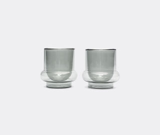 Tom Dixon 'Bump' coffee cup, set of two, grey MULTICOLOUR TODI24BUM256GRN