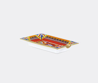 Dolce&amp;Gabbana Casa 'Carretto Siciliano' ashtray, rectangular MULTICOLOUR DGCA22POR323MUL