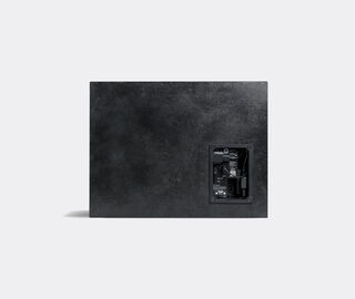 Transparent 'Steel Speaker', black BLACK TRAN23STE115BLK
