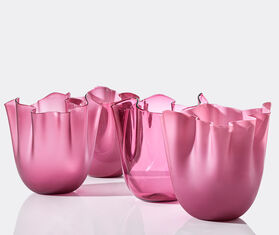 Venini 'Fazzoletto Opalino' vase, S, magenta PINK VENI23FAZ852PUR