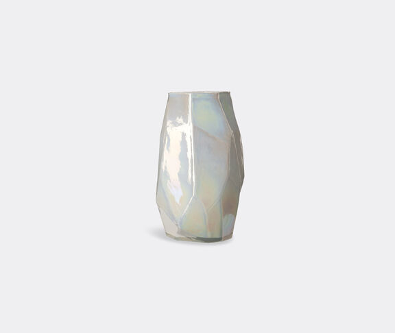 POLSPOTTEN Vase Graphic Luster White L White ${masterID} 2