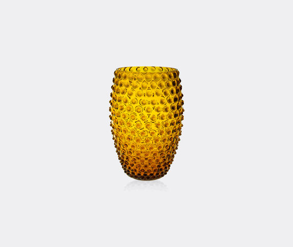 KLIMCHI 'Hobnail' vase, amber AMBER KLIM25AMB983AMB